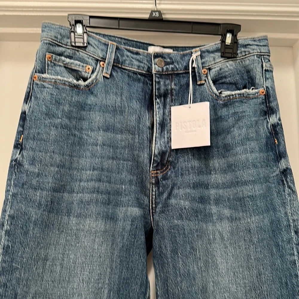 Women’s Pistola Colleen High Rise Slim Boot slit Jean Size 31 - Picture 3 of 10